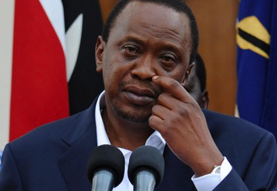 Kenya's President Uhuru Kenyatta