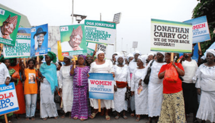 Market women, others root for Jonathan’s re-election