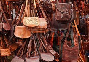 Leather goods in Market