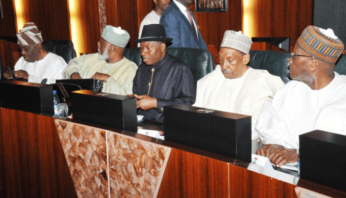 Council of states meeting in session, Obasanjo absent