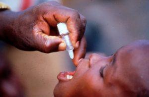 Polio-vaccination