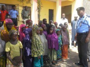 Trafficked girls