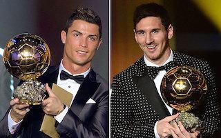 Messi:Ronaldo