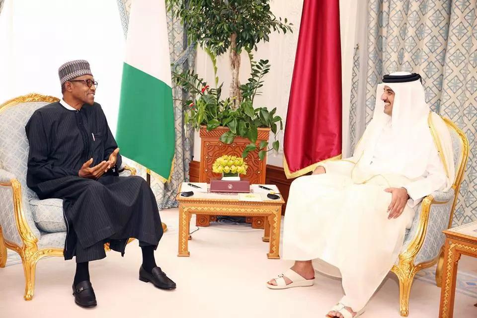 Buhari qatar