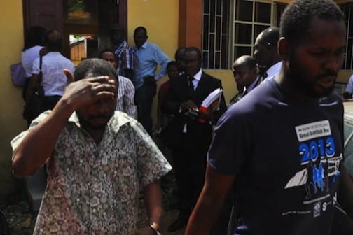 Rilwanu Jamiu and Balogun Stanley Oyewole
