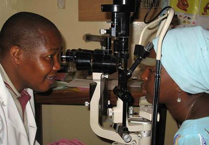 EyeExamNigerianDrAhmedu