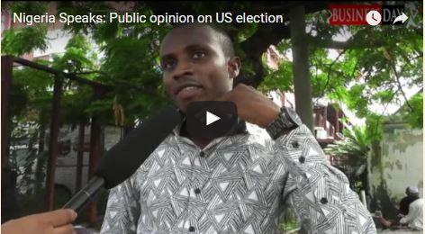 Nigeria speaks on US elections
