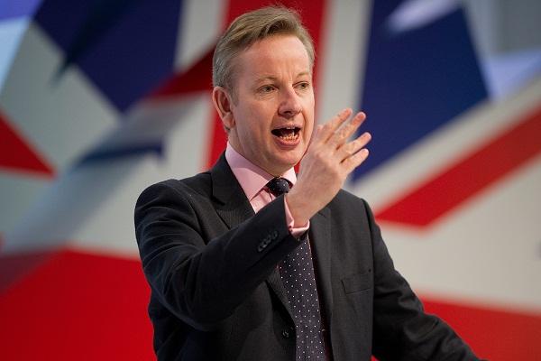 British Education Secretary Michael Gove