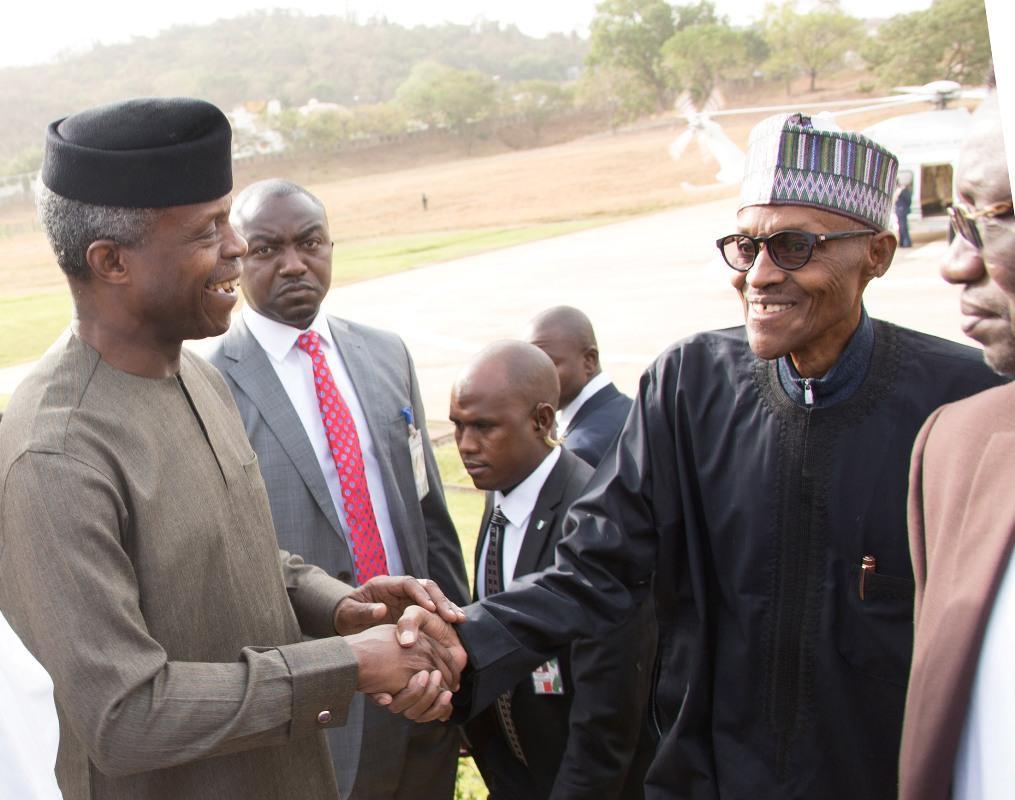 PRESIDENT BUHARI RETURNS