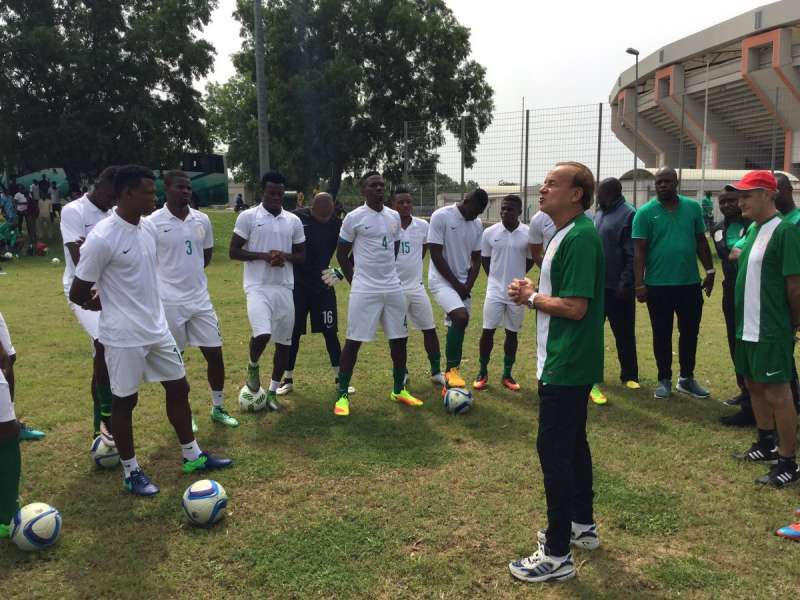 Super Eagles camp