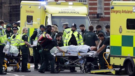APTOPIX Britain Parliament Incident