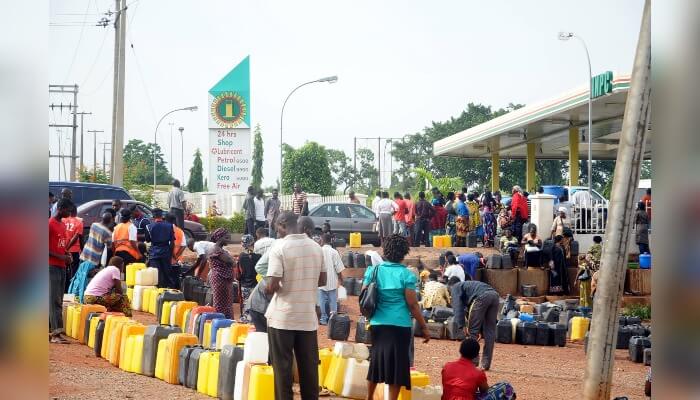 Fuel scarcity_ ‘Attempt to hand twist the government’ (1)