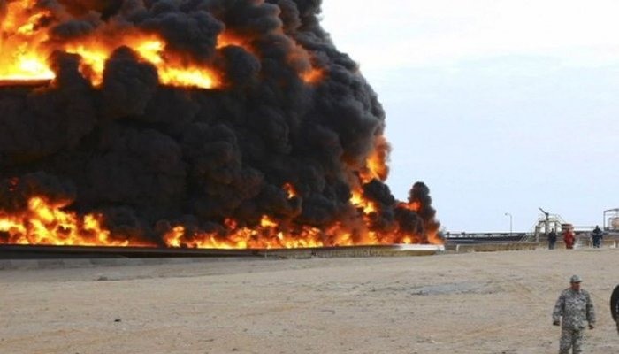 Oil prices rise on Libyan pipeline blast