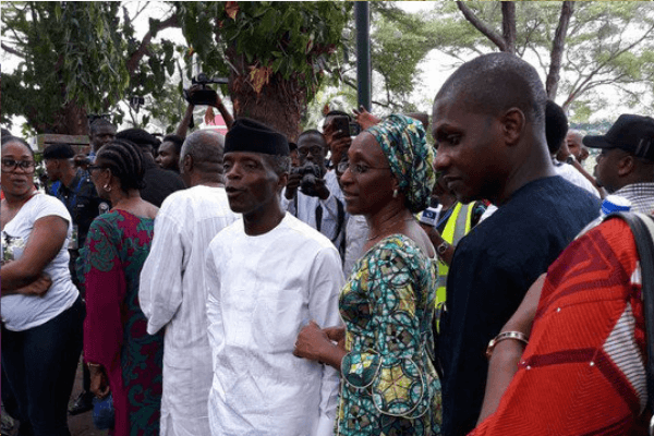 #NigeriaDecidesLiveUpdates We deserve a second chance, says Osinbajo