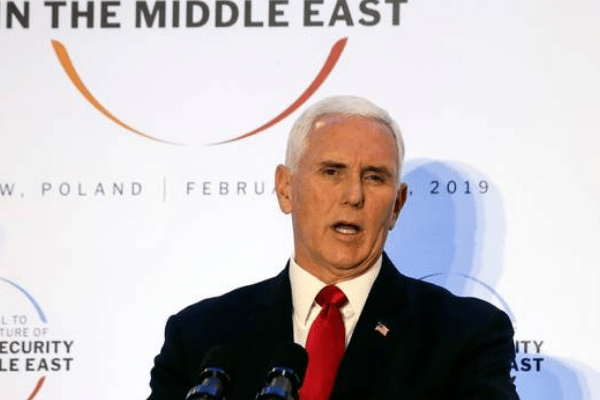 Mike Pence accuses European allies of trying to break Iran sanctions