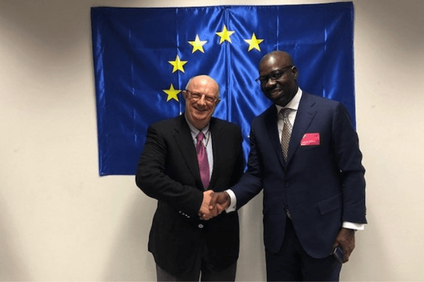 Obaseki at the EU