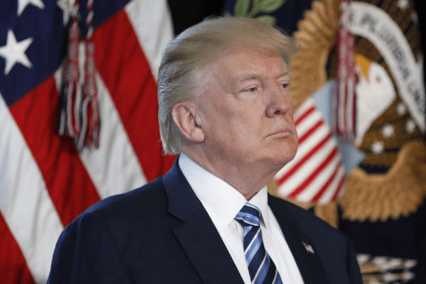 The speech of a president whose power is draining