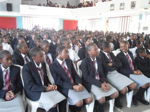 Corona Secondary School student