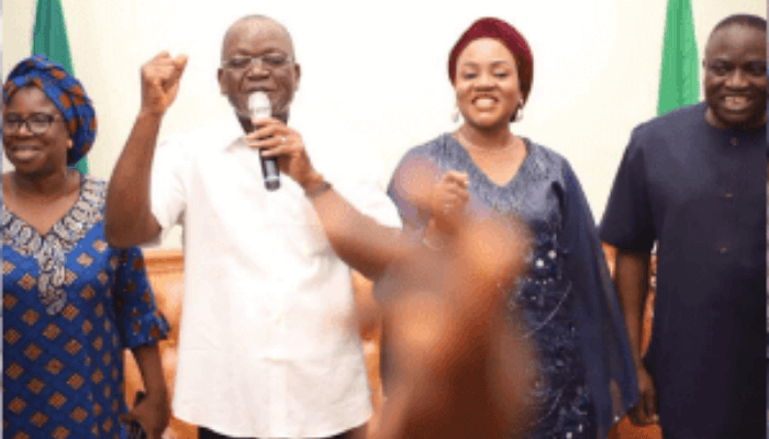 Ortom, others receive certificate of return from INEC