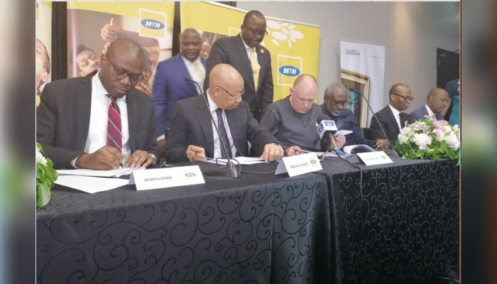 MTN Nigeria signs N200bn medium term facility with 7 banks