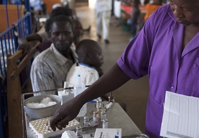 malaria-patient