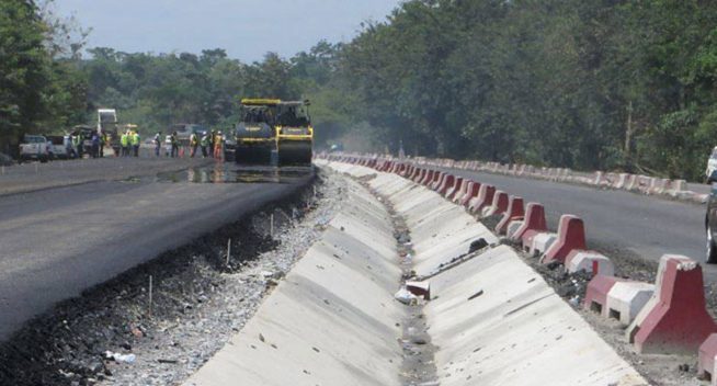 Berger-Ogun River repair work