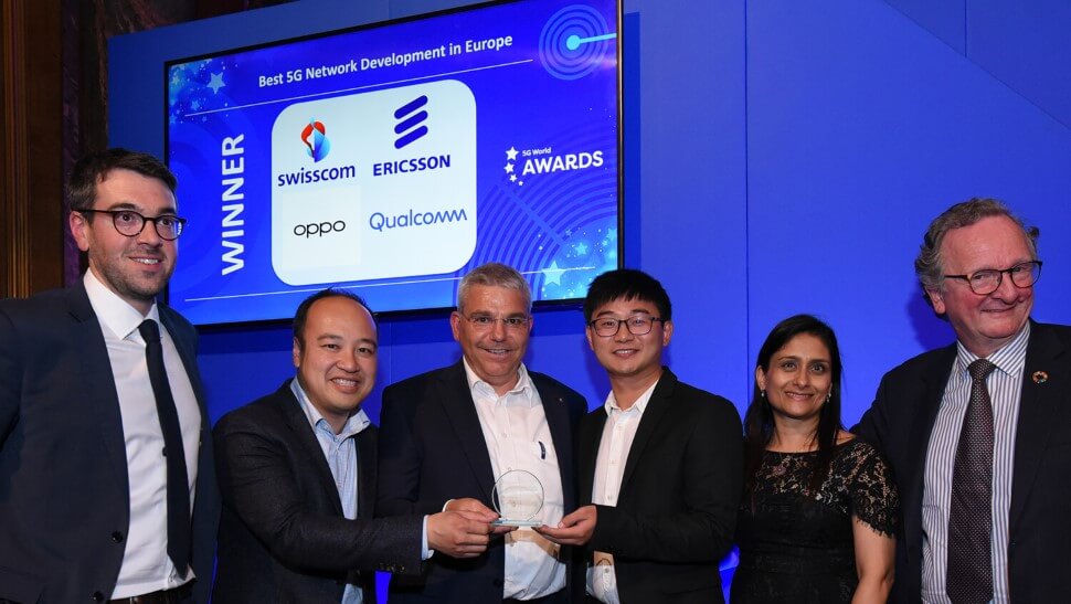 Ericsson Award at 5G Summit Photo 02.07.19 (1)