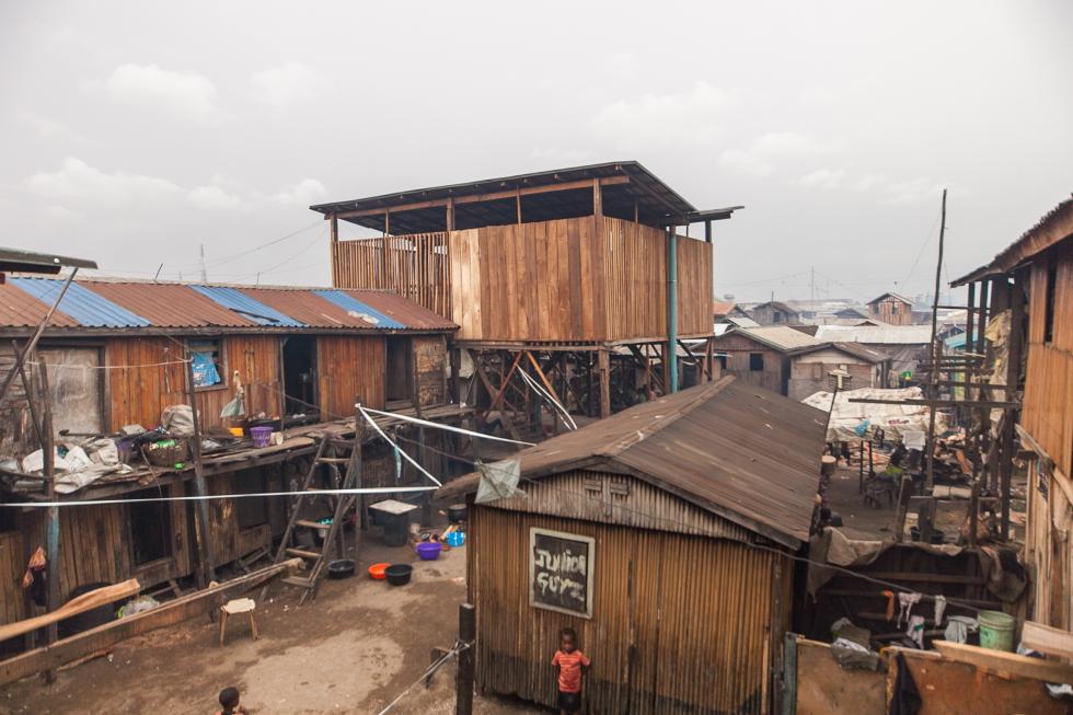urban slum