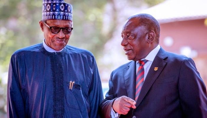 Buhari urges Nigerians in South Africa not to abandon Nigeria