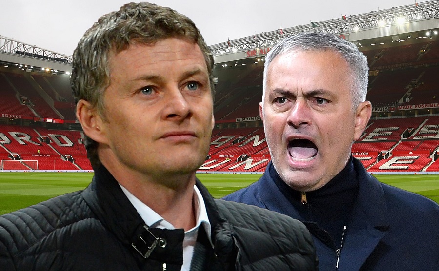 Ole Gunnar Solskjaer-Jose Mourinho