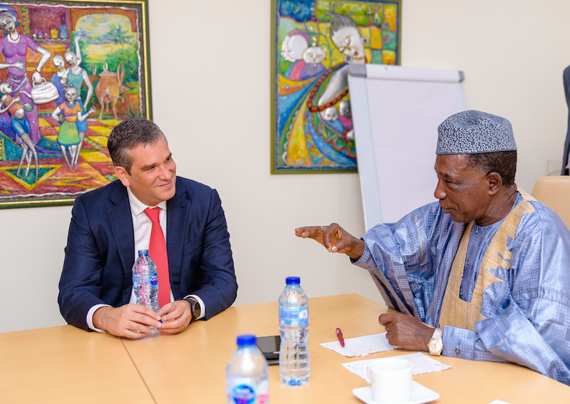Visit of the Minister of Agriculture to NNG 12