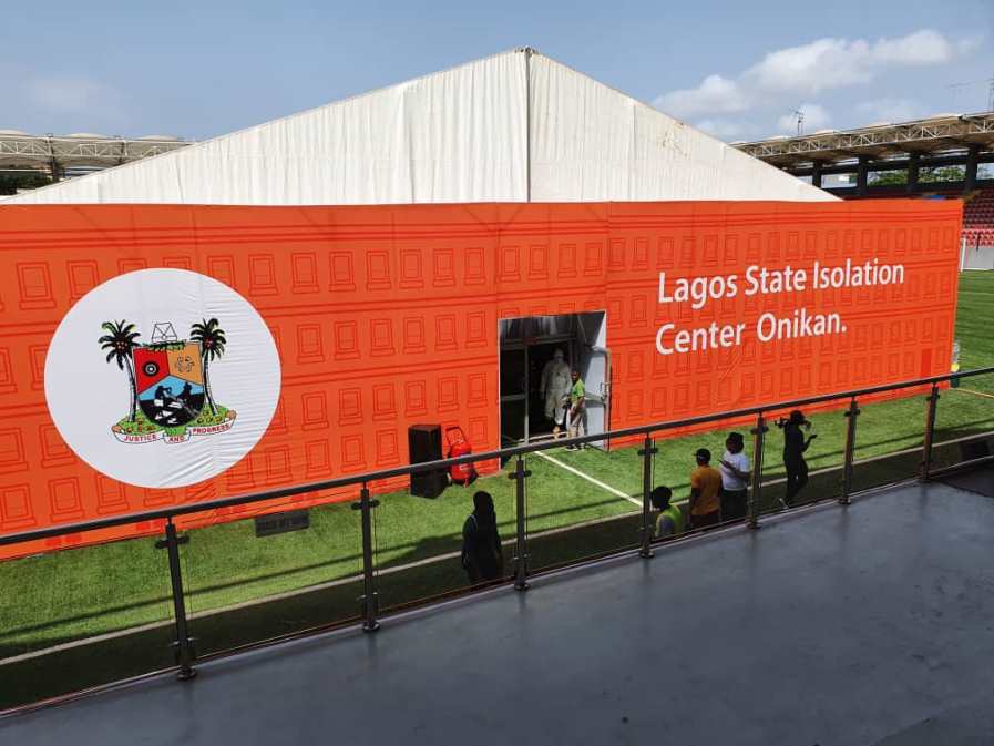 Coronavirus-lagos isolation centre