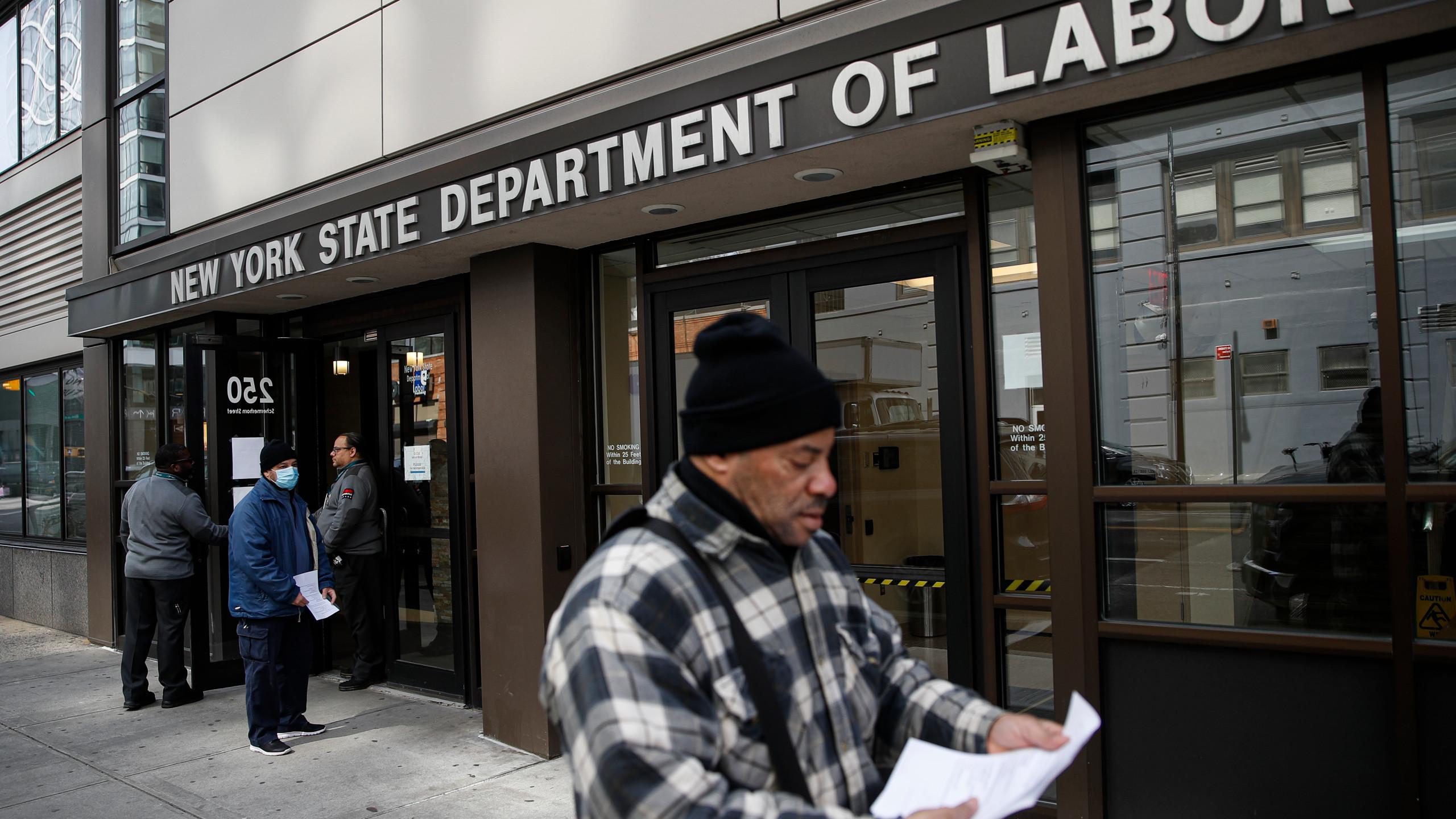 Virus Outbreak Unemployment