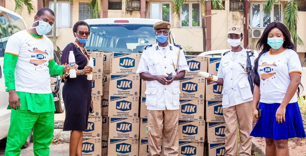JIK donates products to Lagos State Government