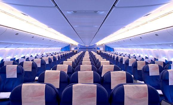empty plane seats
