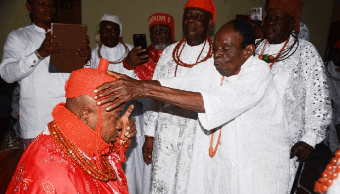 Journalist emerges as monarch of Delta community