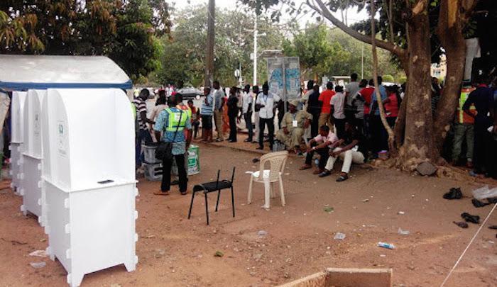 polling booths