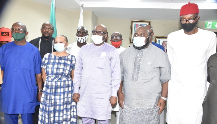 Niger Delta Leaders At NDDC