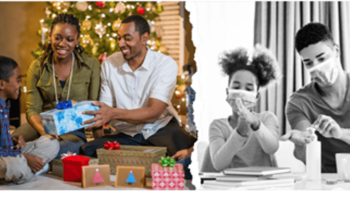 Holiday Cheers or COVID Fears: Celebrating happiness in the face of anxiety