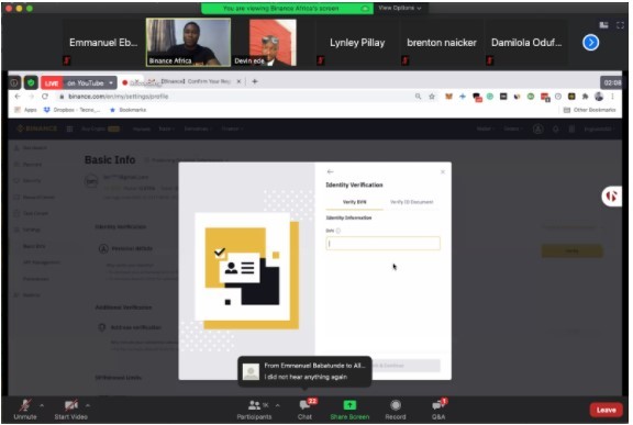 Binance platform