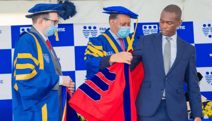 Ships & Ports CEO, Bolaji Akinola bags PhD