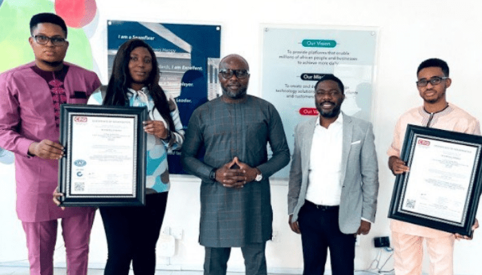 Seamfix becomes first company to acquire 27701:2019 PIMS in Africa