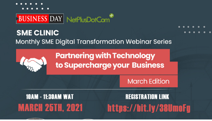 BusinessDay with NetPlusDotCom Set to Host March Edition of Monthly Digital Webinar Series for SMEs
