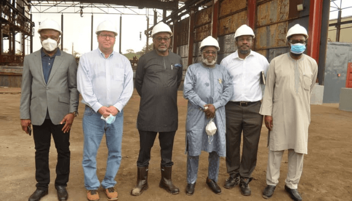 NCDMB visits Sparkwest Steel Industries factory premises in Ogun
