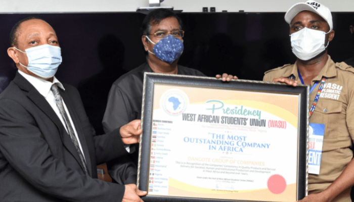 W/African students laud Dangote on employment generation