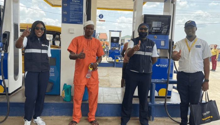 Enyo reopens retail station at Isheri