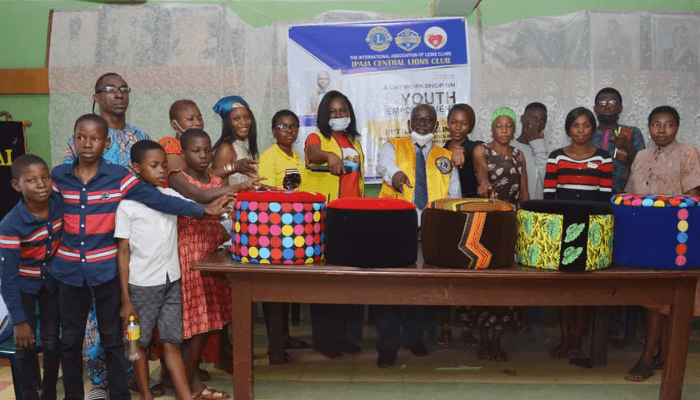 Ipaja Lions Club empowers 45 youths on recycling business