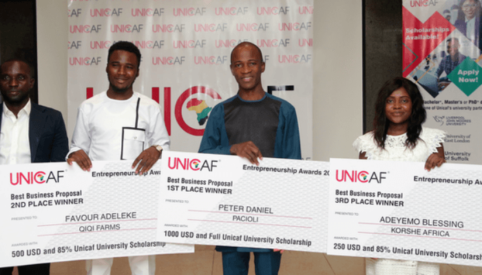 Unicaf celebrates Nigerian start-ups for innovations