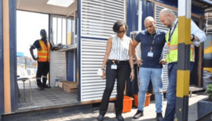APM Terminals Apapa recycles used tyres into pavement blocks