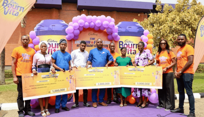 Cadbury Nigeria unveils winners of Bournvita Bourn Factor Season 3